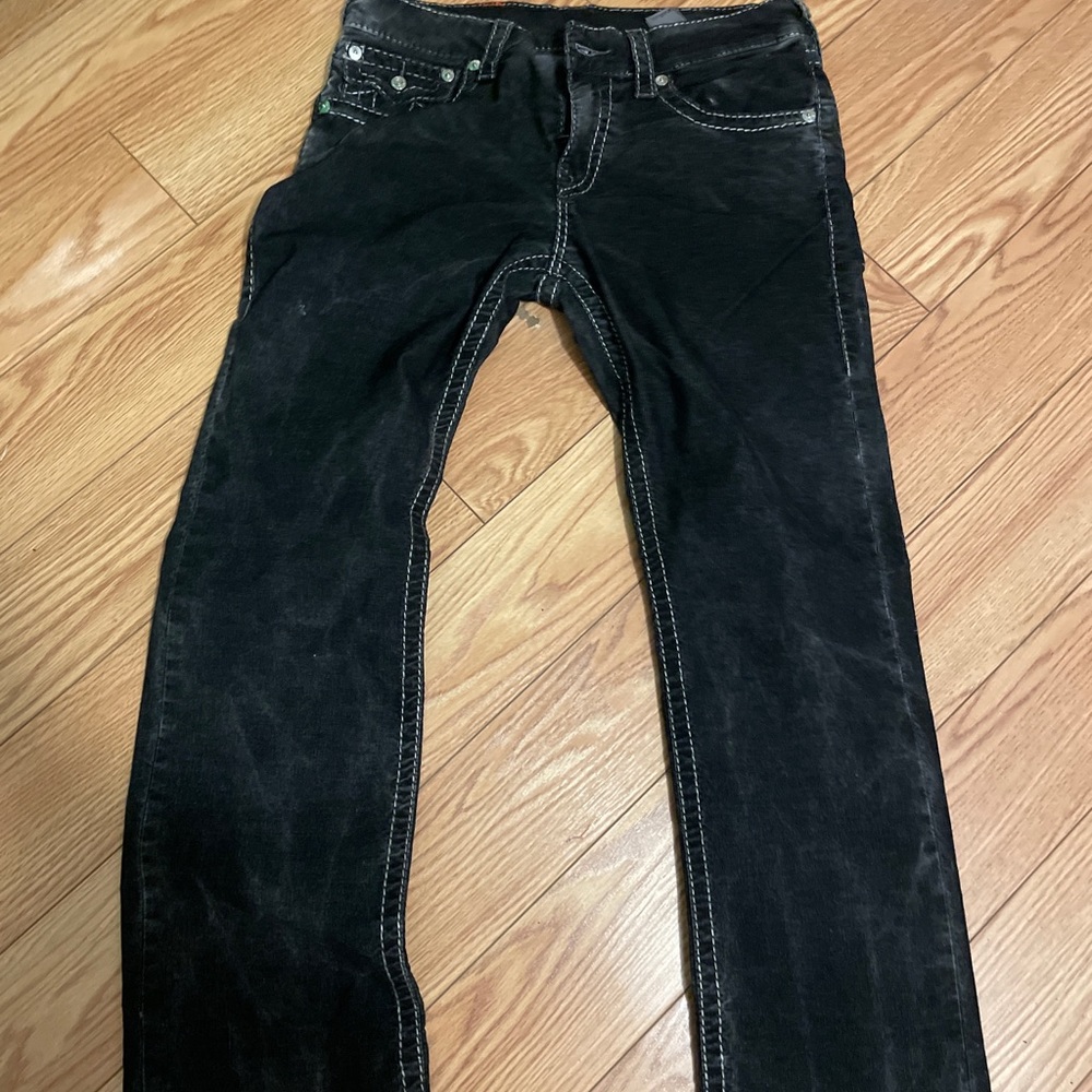 true religion black jeans